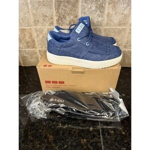 TIDU Orthopedic Shoes Womens 8 Blue Arch Support Planter Fasciitis Sneakers NEW